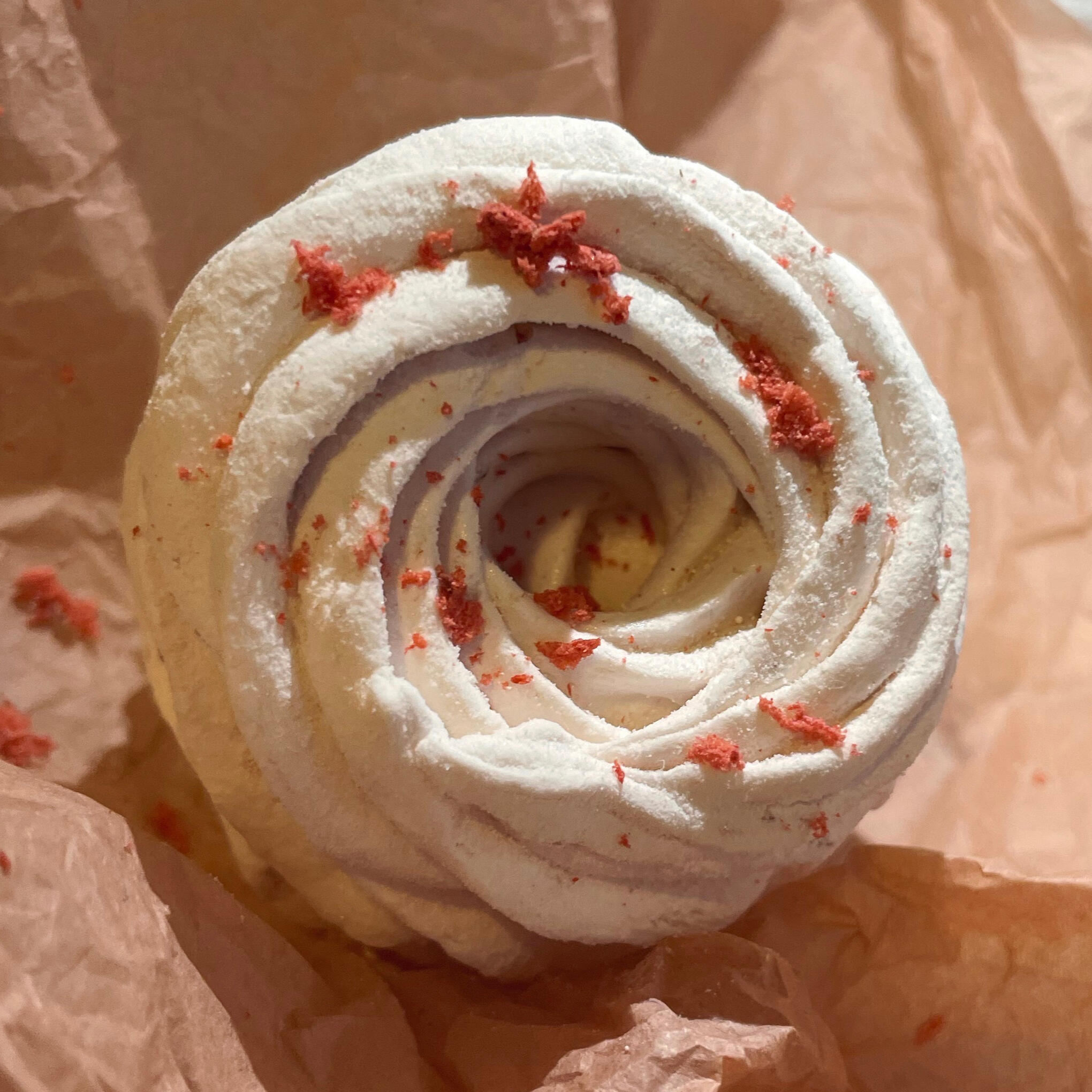 Banana-strawberry zephyr Banana-strawberry zephyr